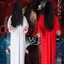 DARON Nữ Ma Trang Phục, Trắng Đỏ Sadako Trang Phục Halloween, Kinh Dị Sáng Tạo Khủng Bố Hóa Trang Đáng Sợ Quần Áo Hiệu Suất Phù Hợp Với