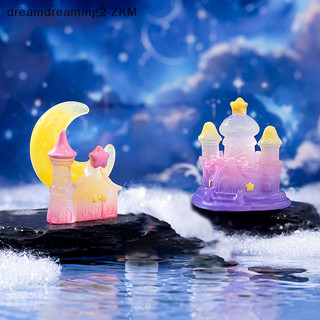 [dreamdreaming] 1 Cái Trang trí phong cảnh vi mô phát sáng ngoài trời Tượng thu nhỏ trong chậu Trang trí nhà cửa trong vườn [zkm]