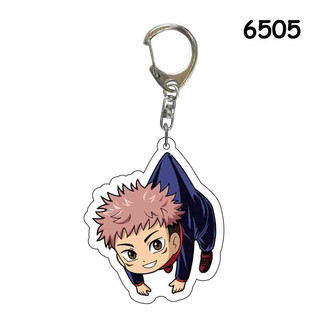 Jujutsu Kaisen Hoạt Hình Móc Khóa Anime Nhật Bản Móc Khóa Túi Acrylic Mặt Dây Chuyền Móc Chìa Khóa