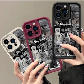 Ốp Điện Thoại + Dây Buộc Vintage Báo Nhà Hàng Nhãn Dành Cho Redmi K40 K20 K30 Pro Zoom K40 Gaming K30 Ultra K40S Redmi Note 8 Pro Dễ Thương Mắt Angie Bìa Mềm