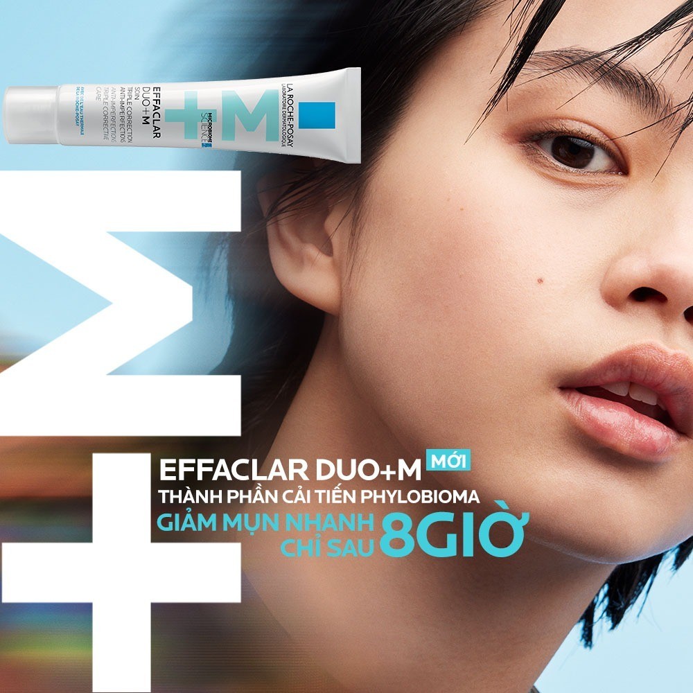 Kem Dưỡng Giảm Mụn Chỉ Sau 8H La Roche-Posay Effaclar Duo+ M 40ml