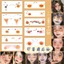 Halloween Hình Xăm Dán Trẻ Em Hoạt Hình Trang Điểm Mặt Dễ Thương Bí Ngô Ma Đầu Lâu Chống Thấm Nước Giáng Sinh Dán