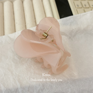 Kovoi / thạch Hồng Kỳ Lạ Dễ Thương Nhỏ Lấy Kẹp Nữ Ngọt Ngào Tất Cả Trận Đấu Tóc Lấy Tóc Cao Cấp Cá Mập Kẹp