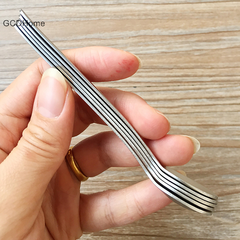 Gcdhome Phong Cách Hàn Quốc Thép Không Gỉ Gia Vị Thìa Dày Tròn Trộn Thìa Cà Phê Trà Món Tráng Miệng Trộn Thìa Bộ Đồ Ăn HOT