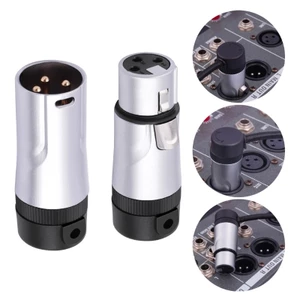 BTM 2 Chiếc Mic Hàn Kết Nối 3Pin Micro Nam Nữ Ổ Cắm Thính Giác Tăng Cường Tín Hiệu Thính Giác Rõ Ràng