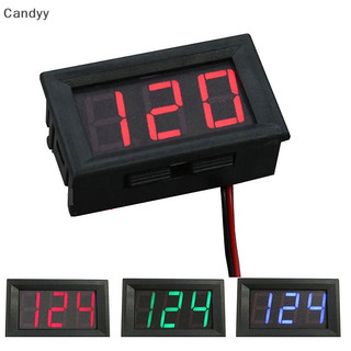 NDY Kỹ Thuật Số Vôn Kế 2 Dây 5V Đến 120V Điện Áp Hiển Thị Kỹ Thuật Số Linh Kiện Điện Xe Đồng Hồ Chống Ngược Kết Nối N
