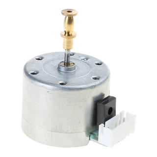 EZ EG530SD-3F DC5-12V 3 Tốc Độ 33 45 78 RPM Kim Loại Bàn Xoay Động Cơ Cho Máy Ghi Âm