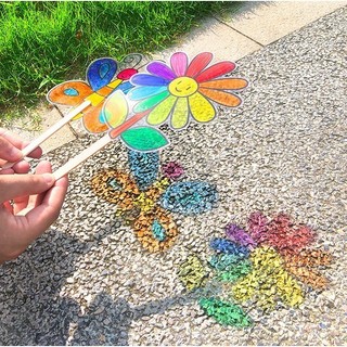 Trò Chơi Bóng Ánh Sáng Phim Mờ Mẫu Giáo Nhỏ Vừa Lớn Lớp Nghệ Thuật Khu Vực Handmade Tự Làm Ánh Sáng Bóng Màu Khu Vực Vật Liệu