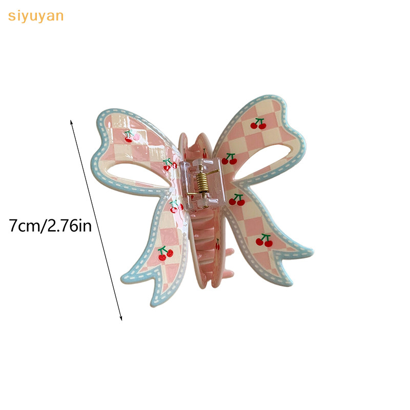 Siyuyan Thời Trang Ngoài Hành Tinh Hoa Nơ Tóc Vuốt Đơn Giản Đa Năng Kẹp Tóc Cho Nữ Cô Gái Ngọt Kẹp Phụ Kiện Tóc Quà Tặng VN