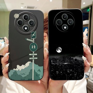 Ốp Lưng Cho OPPO Reno 12F 5G Vỏ Hoạt Hình Thoáng Mát Sơn Mềm TPU Silicon Bảo Vệ Cho OPPO Reno12 F Reno12F Nhà Ở