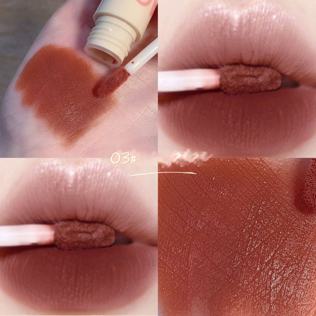 Magic CASA Son môi dạng lỏng dễ thương cho bé gái Màu sắc tươi sáng lâu trôi Matte Lip Tint