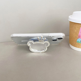 Sliver Phim Hoạt Hình Gương Tròn Từ Tính Giá Đỡ Điện Thoại Cho IPhone 16 15 14 13 12 Pro Max 14 Plus Có Thể Gập Lại Pop Ring Grip Co Giãn Để Bàn Đứng