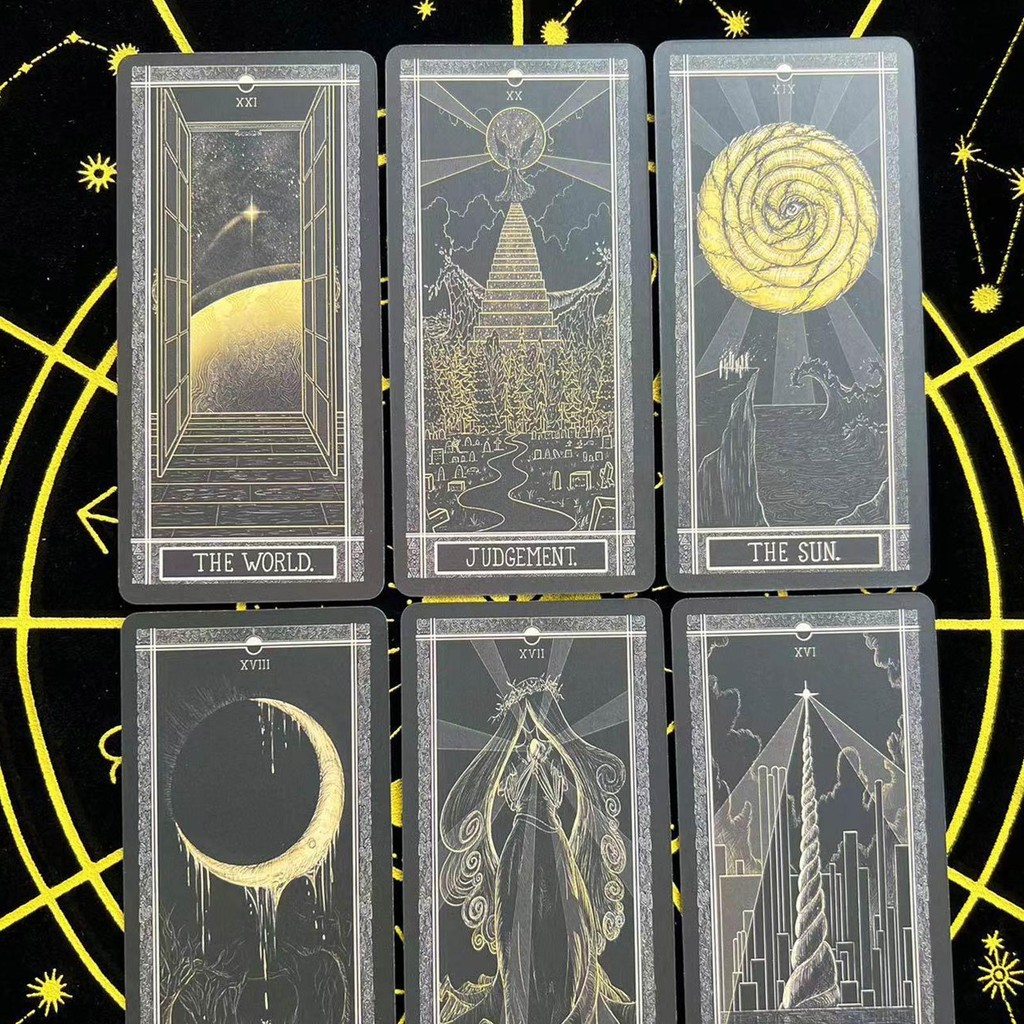 Bộ bài Tarot Mới 78 tờ Phiên bản tiếng Anh đầy đủ Bộ bài Tarot Thú vị Hoang dã Không rõ Bộ bài vui nhộn dành cho bạn bè Đảng Thời gian gia đình & Trò chơi tập hợp wipqsvn