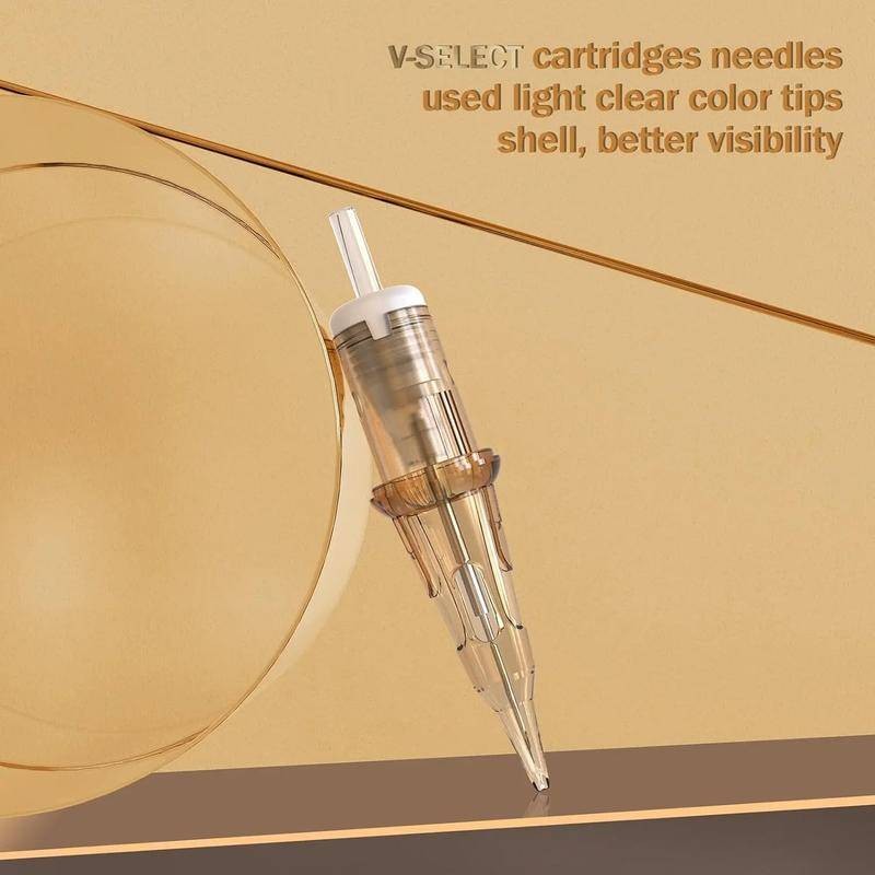 Ez V-select Tattoo Cartridge Kim #12 Kim xăm hình tròn 0.35mm cho máy xăm hộp mực 20 cái / hộp - Kim xăm