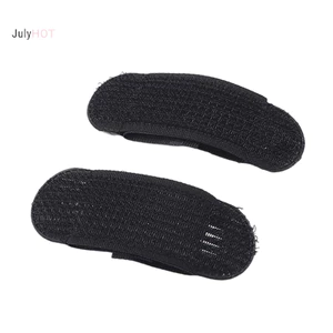 Julyhot Nữ Lông Tơ Kẹp Tóc 2 Cái / bộ Miếng Lót Tóc Mềm Bọt Biển Dụng Cụ Tạo Kiểu Tóc Massivedeals