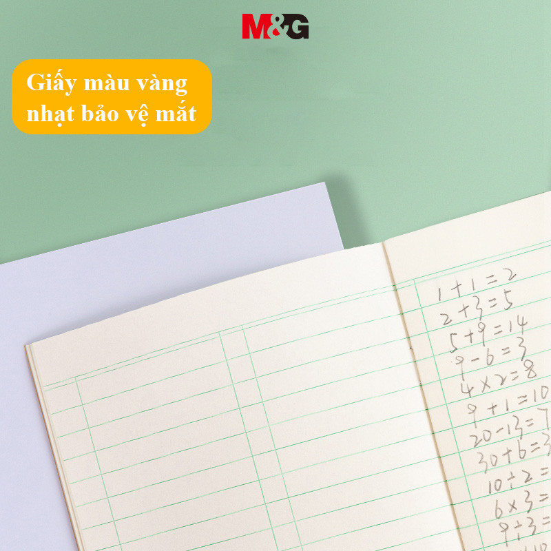 Vở Luyện Viết Tiếng Trung M&G Sách 36k 14 Trang, Vở Tiếng Anh, Vở Pinyin, Vở Ô Vuông, Vở Toán 1PC