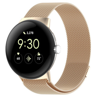 Dây đeo đồng hồ bằng thép không gỉ từ tính cho Google Pixel Watch 3 41 45mm Vòng đeo tay Dây đeo thay thế cho Google Pixel Watch 2 1 Band Phụ kiện