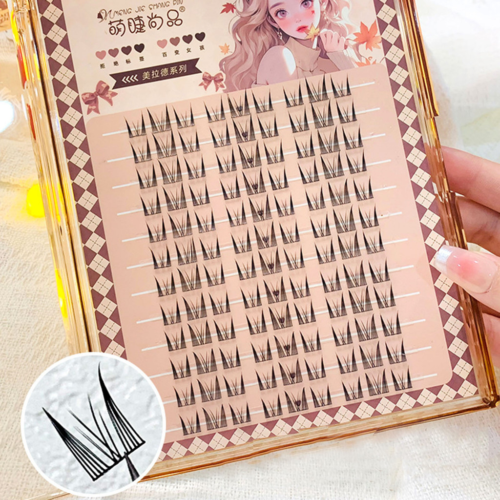 Diy Lash Extension Lash 10-12mm Mix Wispy Mi Lông Mi Lông Tơ Cụm Lông Mi