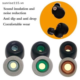 Srvn 1 túi Tai nghe bảo vệ nút tai chống dị ứng cho tai nghe không dây WF-1000XM4 WF-1000XM3 Nút tai Cotton nhớ.