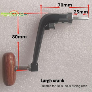 [Fernweh] Tay cầm cuộn câu thay thế Tay câu bánh xe Núm giải quyết phụ kiện cho 1000 2000 3000 4000 5000 6000 7000 Series [MỚI]
