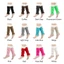 BORAGETE 80s 90 Chân Ấm Áp, Trang Phục Halloween Đảng Thể Thao Yoga Vỏ Chân Gân Neon, Mùa Thu Đông Y2K Bông Tai Kẹp Giày Nhật Bản Cho Nữ & Bé Gái