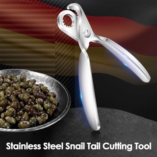 Dụng cụ cắt ốc sên bằng thép không gỉ Đa chức năng Kéo ốc sên Escargot Dụng cụ tẩy đuôi cắt chuyên nghiệp Dụng cụ vỏ ốc sên hải sản shopidaevn