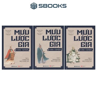 Sách Combo 3 Cuốn Mưu Lược Gia (Full Boxset) - SBOOKS