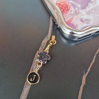 1 Hộp đựng điện thoại di động chữ hoa sáng tạo có dây buộc / Mặt dây chuyền điện thoại di động 26 chữ cái châu Âu và Mỹ / Trang trí điện thoại di động / Quà tặng lý tưởng cho tất cả các lễ hội
