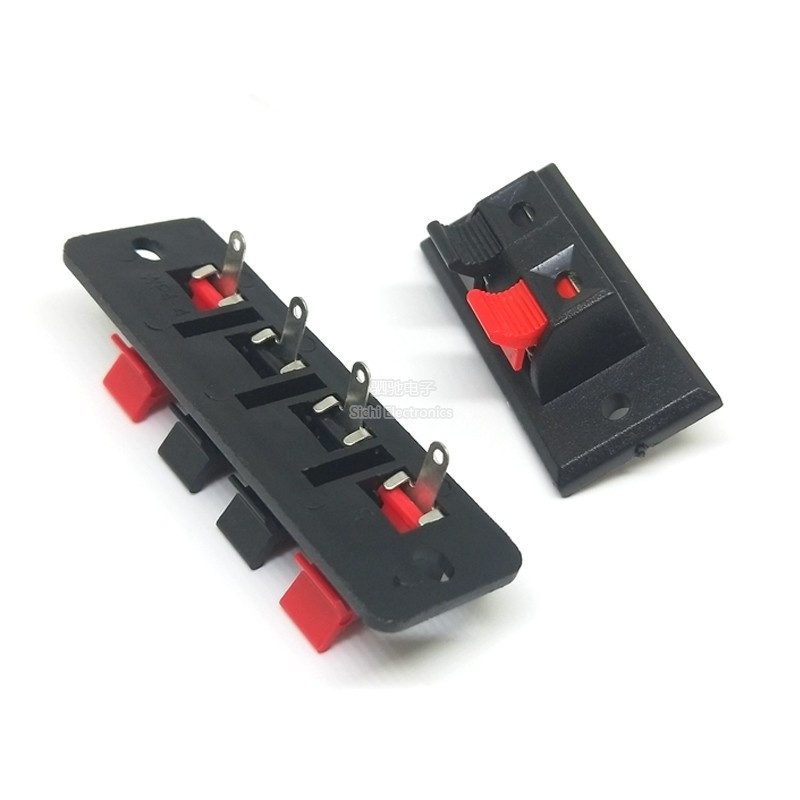 WP2-3 Hai Vị Trí / Bốn Vị Trí Loa Cáp Kẹp Loa Kẹp Kết Nối Kẹp Breadboard Clip / Cáp Âm Thanh 2P / 4P