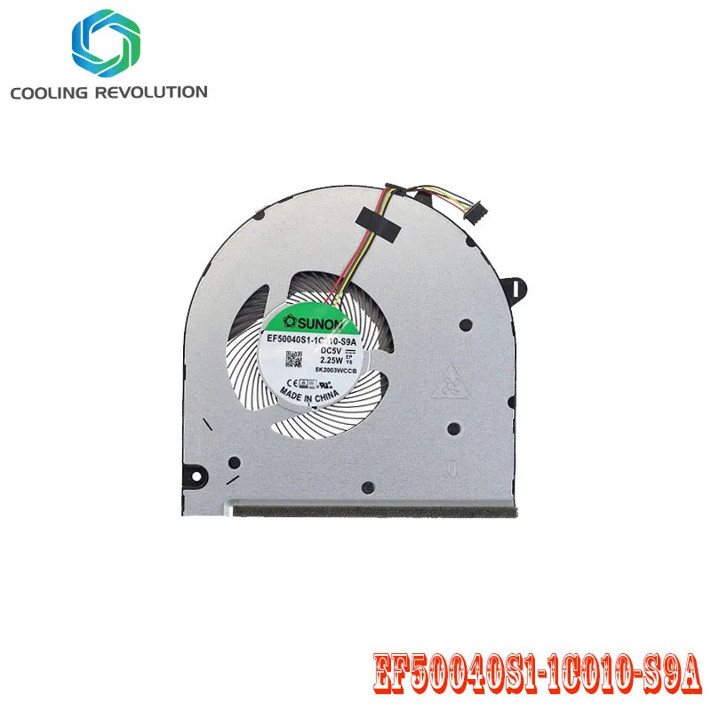 Quạt Làm Mát CPU Laptop EF50040S1-1C010-S9A DC5V 2.25W 4PIN SPS-L52034-001 DC28000N6S0SUO30A07T0000545