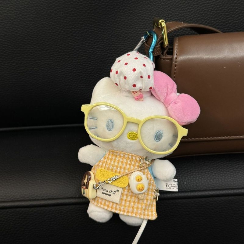 Mặt dây chuyền búp bê sang trọng búp bê Kitty dễ thương
