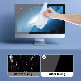 Khăn Vệ Sinh Màn Hình MacBook, iPad, Điện Thoại Cao Cấp - Khăn Microfiber Siêu Mềm, Làm Sạch An Toàn, Chống Trầy Xước