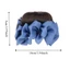 FUHUIOT Xanh Đen Nơ Chignon, Miếng Tóc Tổng Hợp Scrunchy Tóc Bun, Tính Khí Lông Tơ Tự Nhiên Phần Mở Rộng Tóc Bóng Đầu Tóc Giả Nữ