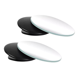 Gương cầu lồi ô tô xoay chỉnh 360 độ không có viền dán gương chiếu hậu xóa điểm mù cho xe hơi xe tải