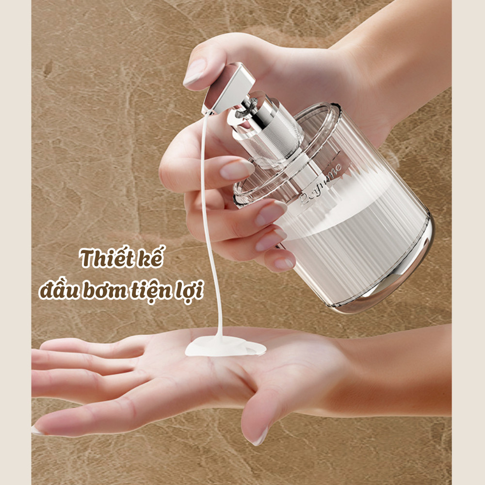 Bộ Chai Chiết Sữa Tắm Du Lịch, Lọ Chiết Dầu Gội Trong Suốt Cao Cấp Tiện Lợi