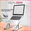 Giá đỡ laptop bằng nhôm điều chỉnh được độ cao, gấp gọn, hỗ trợ tản nhiệt khi kê máy tính MacBook.