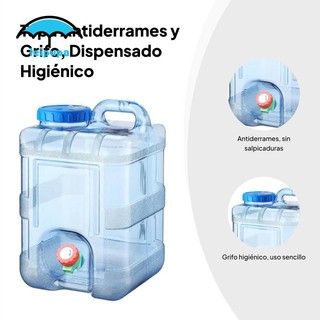Leipupa 10L Hộp Đựng Nước Có Vòi Di Động - Bình Nước Tiện Lợi Cho Camping Và Dã Ngoại