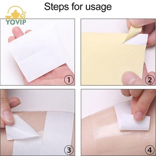 YOVIP 1 Cuộn Miếng Lót Mồ Hôi Nách Dùng Một Lần Trong Suốt Nách Chống Mồ Hôi Miếng Dán VN