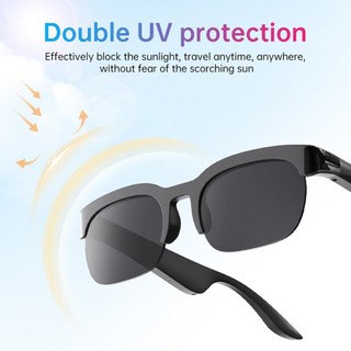 Kính và Tai Nghe Bluetooth Lookshow B8T6 - Thông Minh, Chống Tia UV, Dành Cho Hoạt Động Ngoài Trời