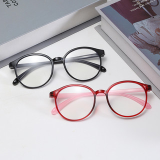 Kính đọc sách retro tròn full frame chống ánh sáng xanh dành cho nam và nữ - Bộ gồm 2 chiếc với nhiều độ cận từ 100 đến 400