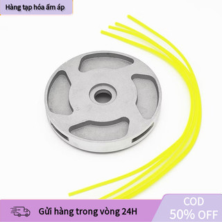 [COD] Phụ kiện đầu cắt cỏ hợp kim nhôm dạng xoáy, dùng dây cước cắt cỏ siêu tiện lợi, lắp vừa nhiều loại máy