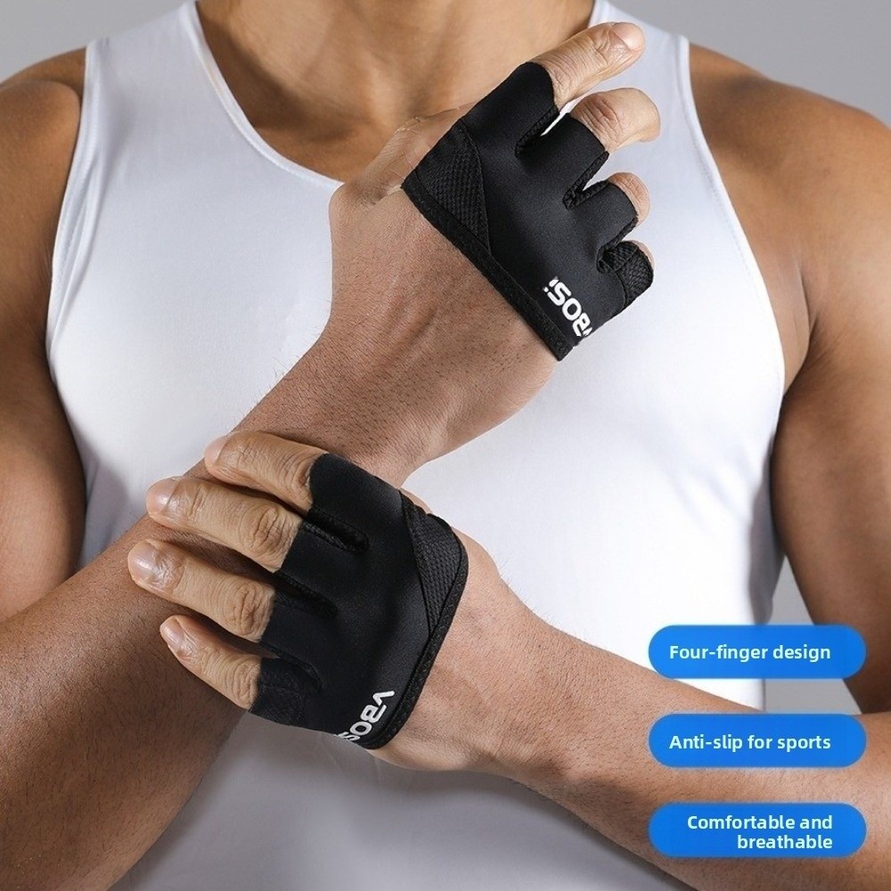 Găng Tay Tập Gym DOAOV78N - Chống Trơn Trượt, Thoáng Khí, Trọng Lượng Nhẹ, Hỗ Trợ Deadlift