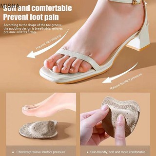 Misa 1 Xăng đan Chống Trơn Trượt Miếng Dán Da Nữ Giày Cao Gót Giảm Đau Chèn Đế Ngón Chân Đệm Chăm Sóc Bàn Chân Miếng Lót