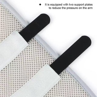 LOOKSHOW Y tế Forearm Sling Cánh tay gãy xương Phẫu thuật sau phẫu thuật Dây đeo cố định cánh tay Lưới thoáng khí Dây đeo hỗ trợ cổ tay cho trẻ em / người lớn H4J5