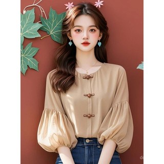 Áo Barong Filipiniana Phong Cách châu Á, Vải Nhẹ Dành cho Nữ, Thích Hợp Mặc Hàng Ngày