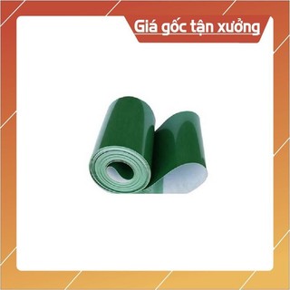 BĂNG TẢI PVC xanh trơn CHO MÁY DÒ KIM LOẠI dầy 2mm