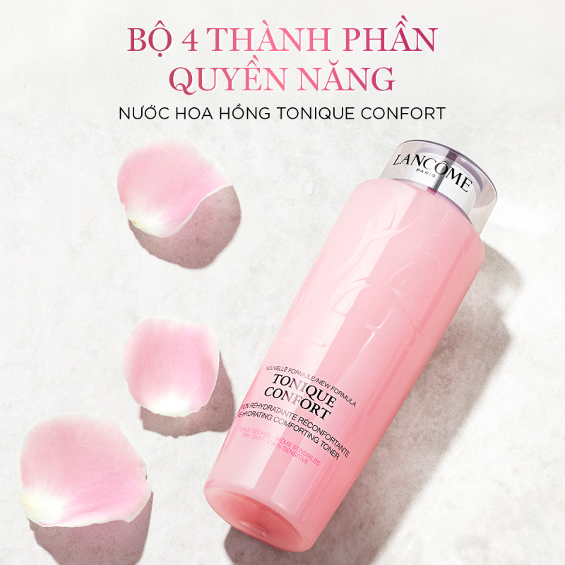 [KOL] Nước Cân Bằng (Toner) Độ Ẩm Dịu Nhẹ Lancome Tonique Confort 400ml