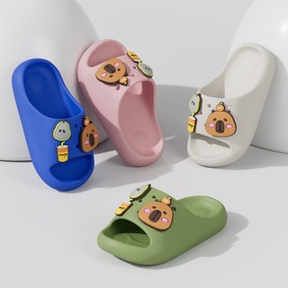 Dép đi trong nhà Capybara dễ thương cho bé – Chống trượt, nhẹ êm, phong cách hè