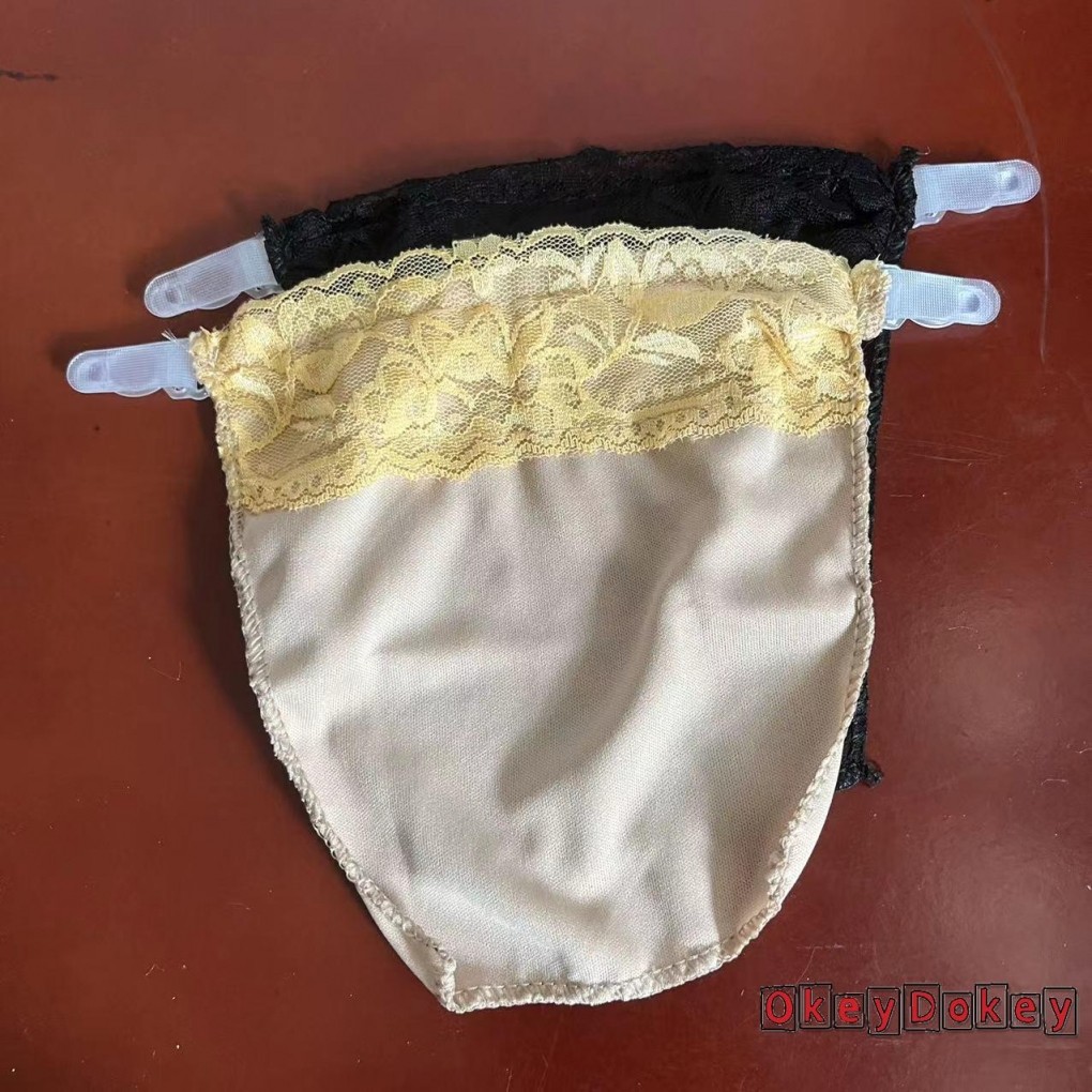OKDK - Bộ 3 Miếng Kẹp Ren Chống Trầy Xước Cho Áo Ngực Mock, Màu Trơn Phân Chia Bao