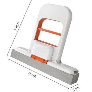 NOOKSTORY Cây lau nhà mini để bàn, lau khô ướt, miếng bọt biển bền bỉ, dùng cho bàn cà phê